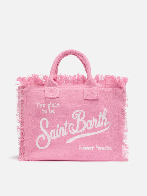 Borsa a Spalla in Cotone Media
