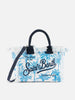 Borsa a Spalla in Cotone Media