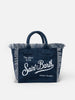 Borsa a Spalla in Cotone Media